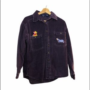 Disney Corduroy Button up